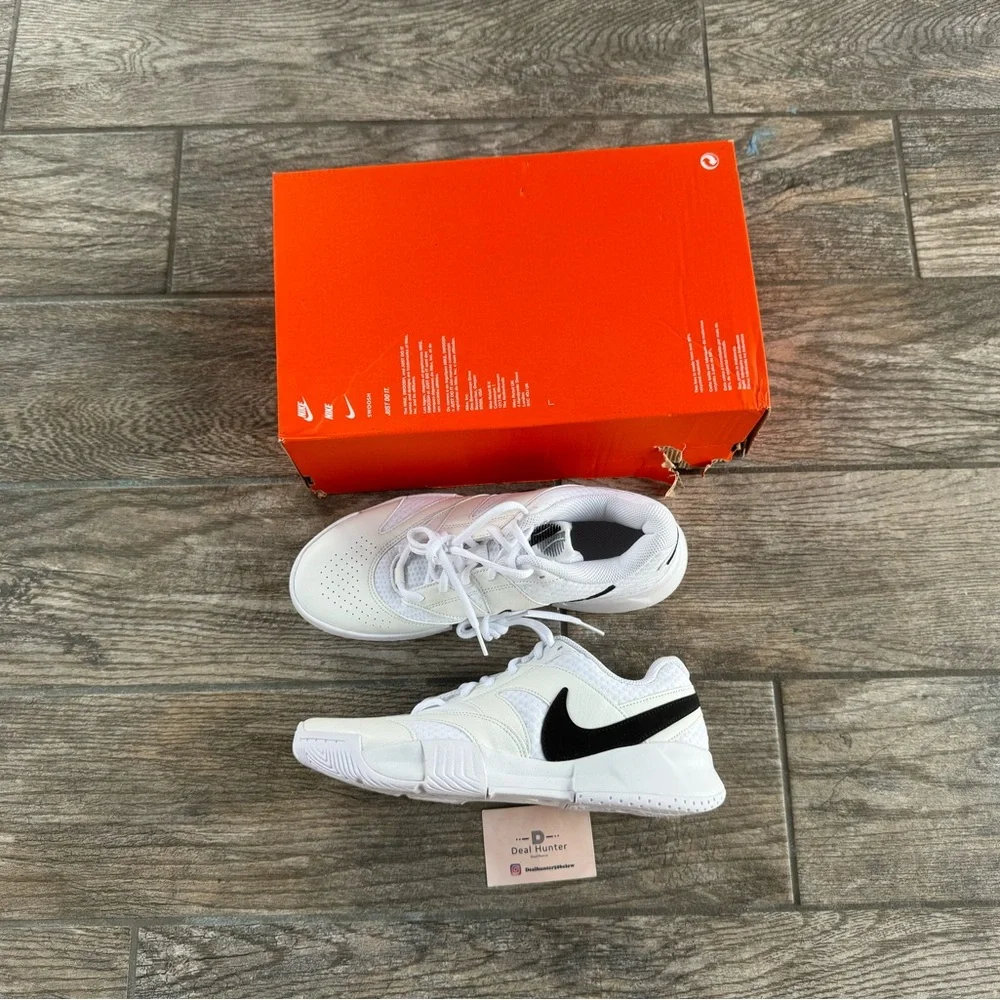 Brand New Nike Court Lite 4 “White/Black” Women’s Workout Shoes FD6575 100_11